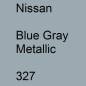 Preview: Nissan, Blue Gray Metallic, 327.